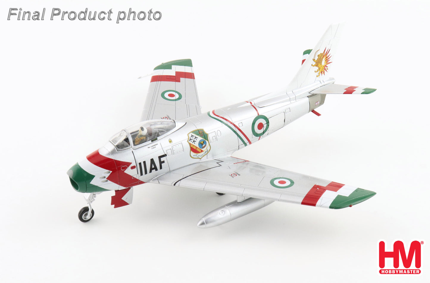 1/72 F-86F "Golden Crown Aerobatic Team" Major Nader Jahanbani IIAF 1961