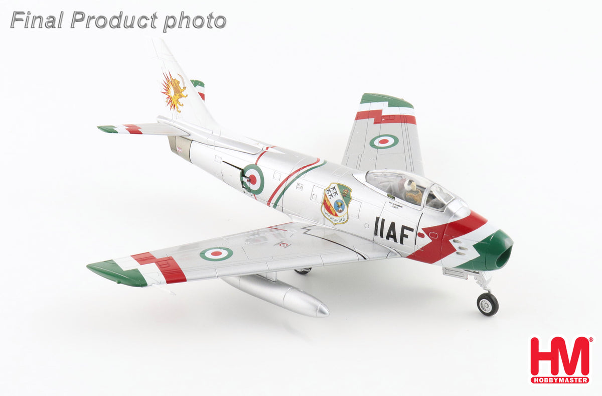 1/72 F-86F "Golden Crown Aerobatic Team" Major Nader Jahanbani IIAF 1961