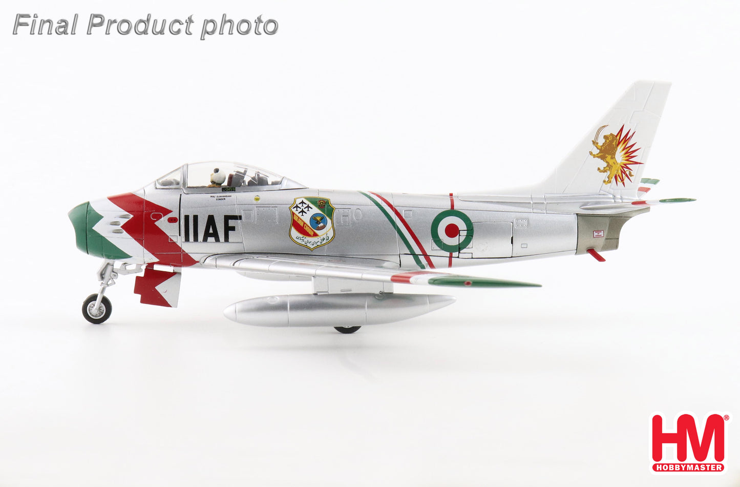 1/72 F-86F "Golden Crown Aerobatic Team" Major Nader Jahanbani IIAF 1961