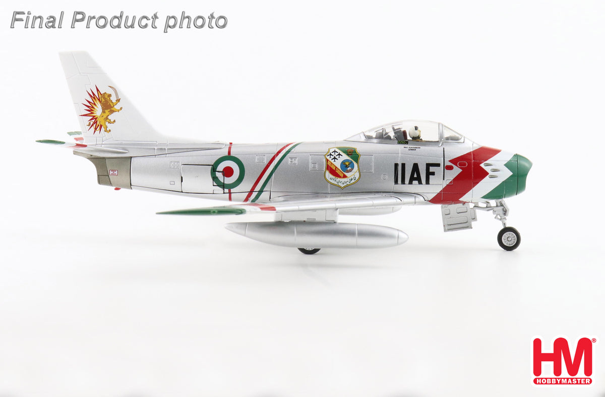 1/72 F-86F "Golden Crown Aerobatic Team" Major Nader Jahanbani IIAF 1961