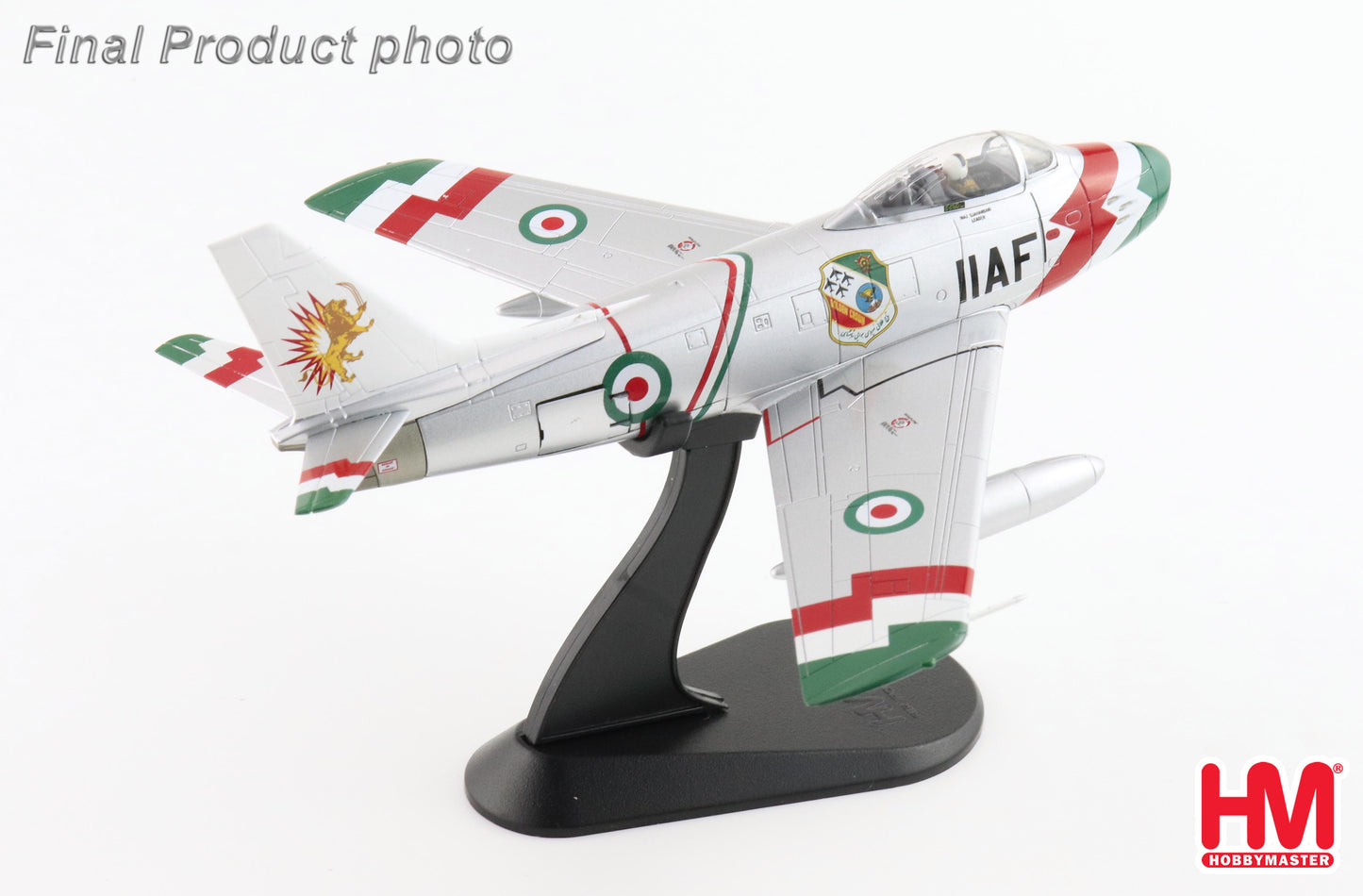 1/72 F-86F "Golden Crown Aerobatic Team" Major Nader Jahanbani IIAF 1961