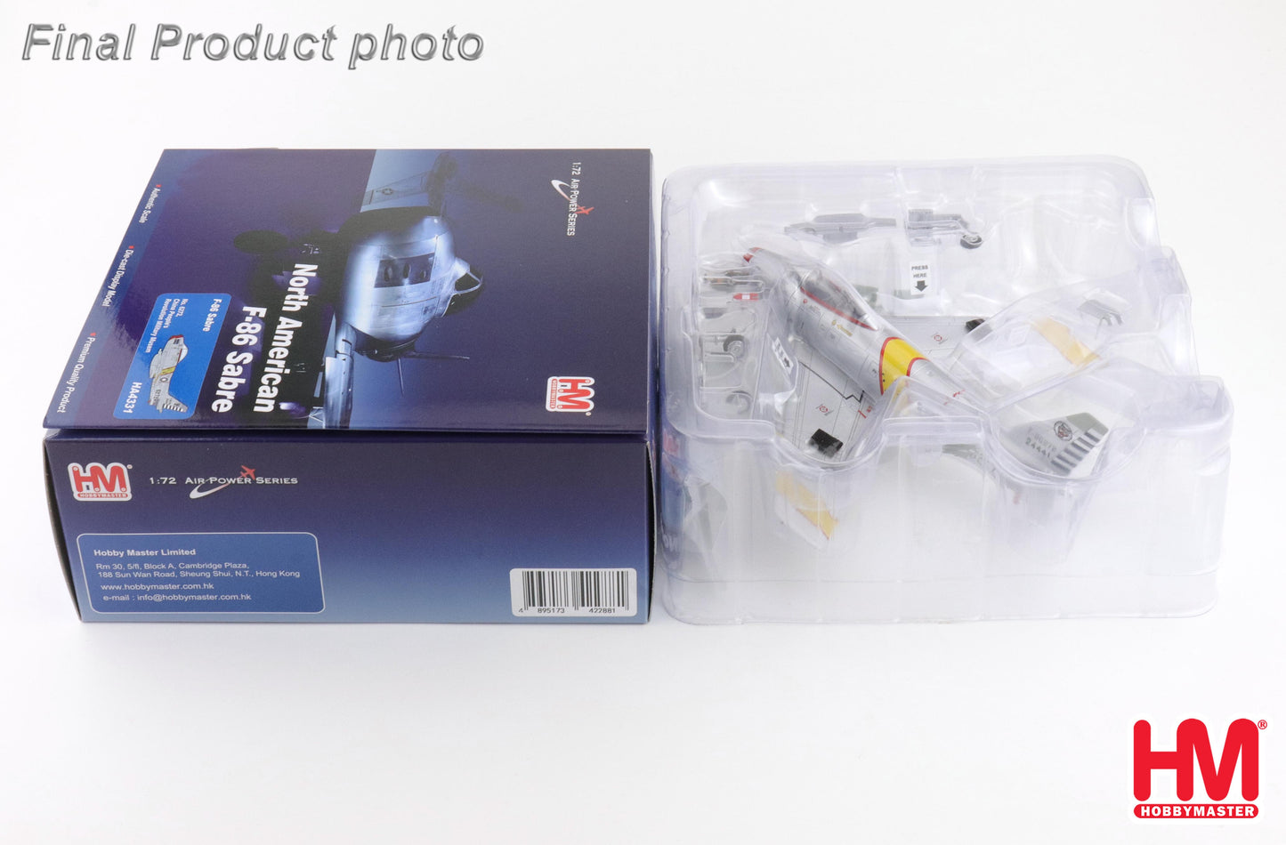 1/72 F-86 Sabre No. 6272 China People's Revolution Military Musem