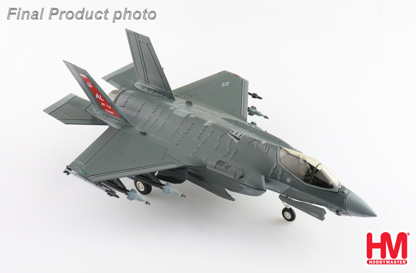 1/72 F-35A "Red Tail" 18-5420 187 FW Alabama ANG Feb. 2024