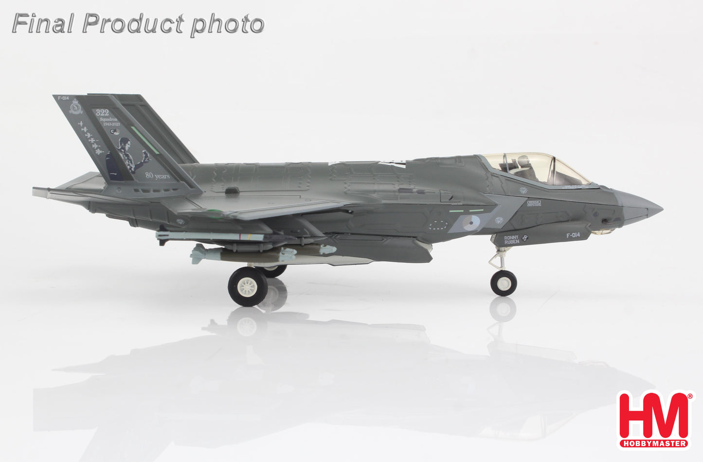1/72 F-35A Lightning II F-014 322 Sqn. RNLAF 2023