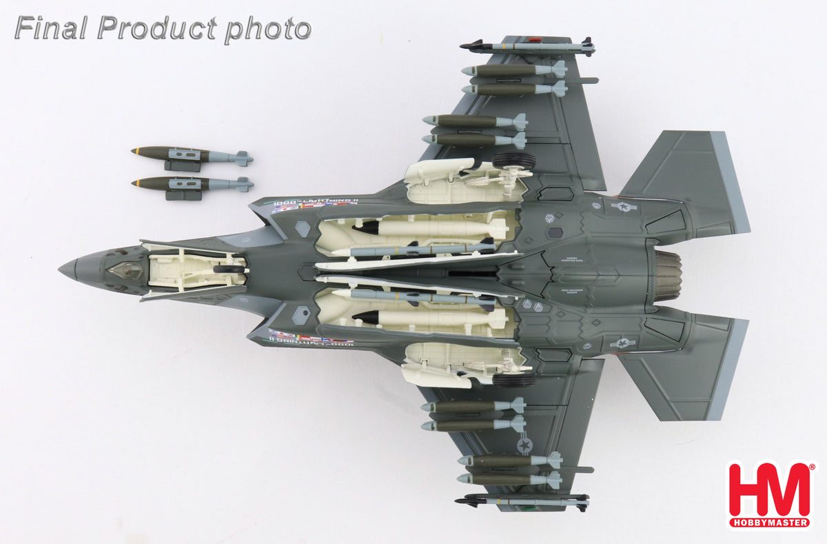 1/72 F-35A "1000th Lightning II" 22-5696 176th FS Wisconsin ANG August 2004 (with 2 x B61 Nuclear Bomb)