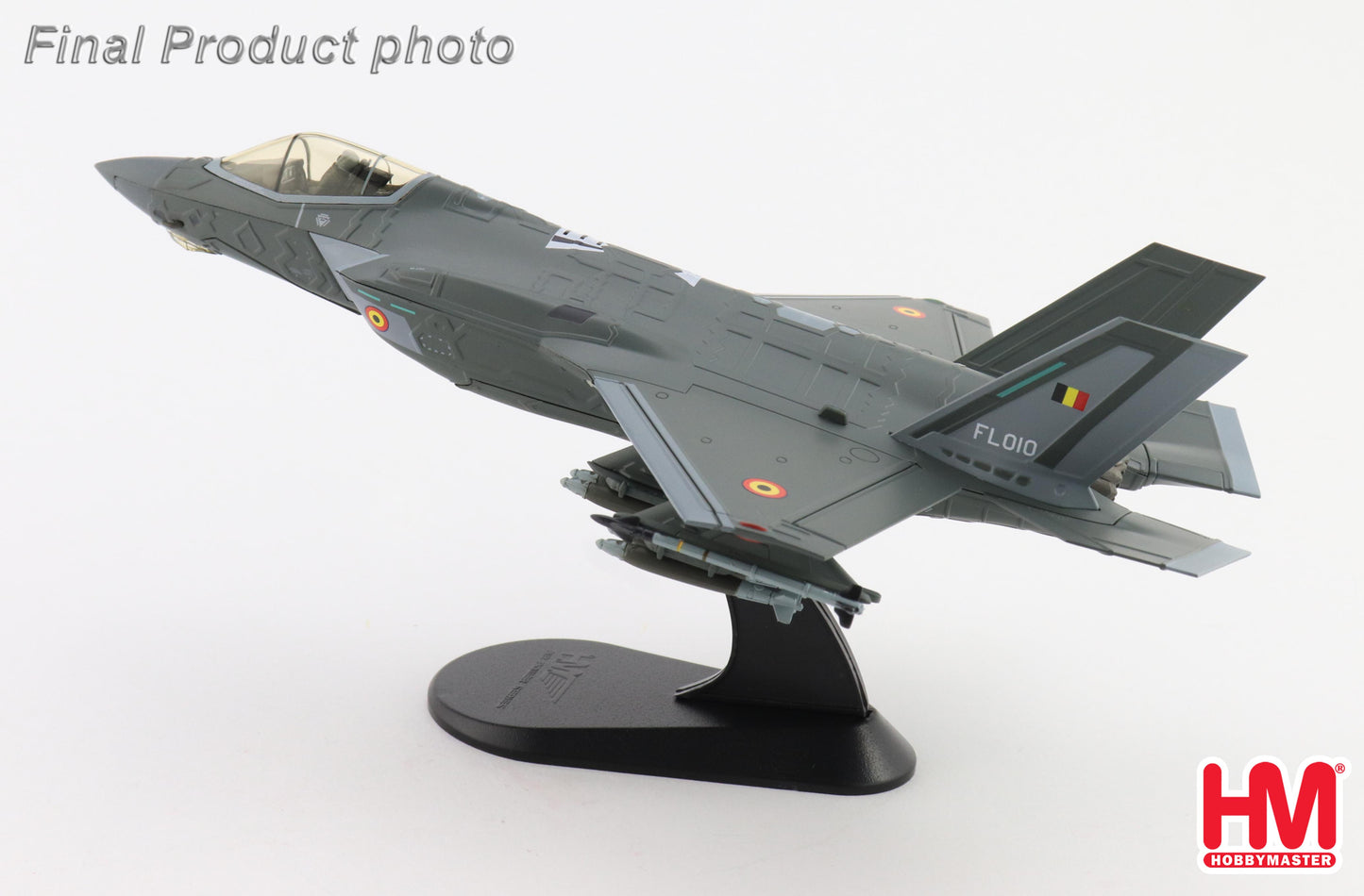 1/72 F-35A Lightning II FL010 Belgium Air Force Florennes AB 13-Oct-2025 (with 2 x B61 Nuclear Bomb)