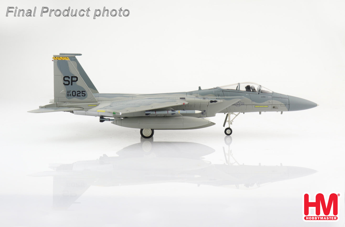 1/72 F-15C "Mod Eagle" 84-0025 53rd FS 52nd FW USAF Spangdahlem Air Base Mid 1990s