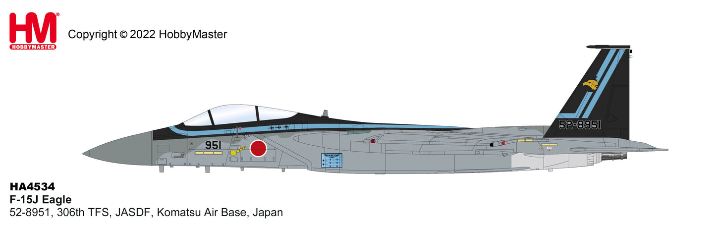 1/72 F-15J Eagle 52-8951 306th TFS JASDF Komatsu Air Base Japan