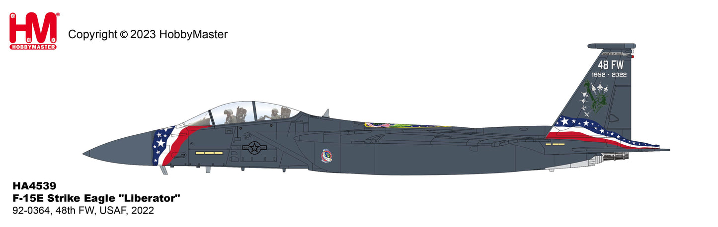 1/72 F-15E Strike Eagle "Liberator" 92-0364 48th FW USAF 2022