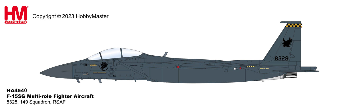 1/72 F-15SG Multi-role Fighter Aircraft 8328 149 Squadron RSAF