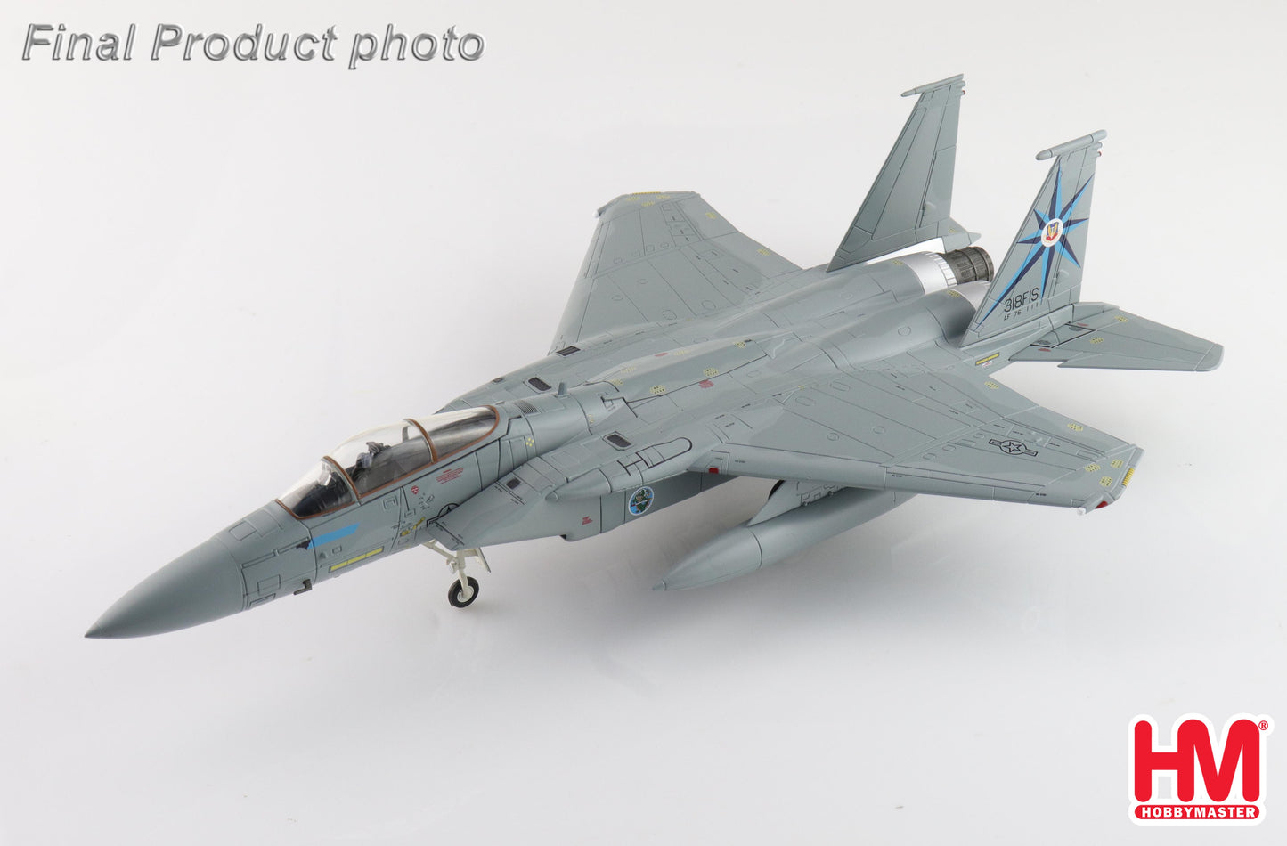 1/72 F-15A Eagle 76-0111 318th FIS USAF (with ASM-135 Missile)