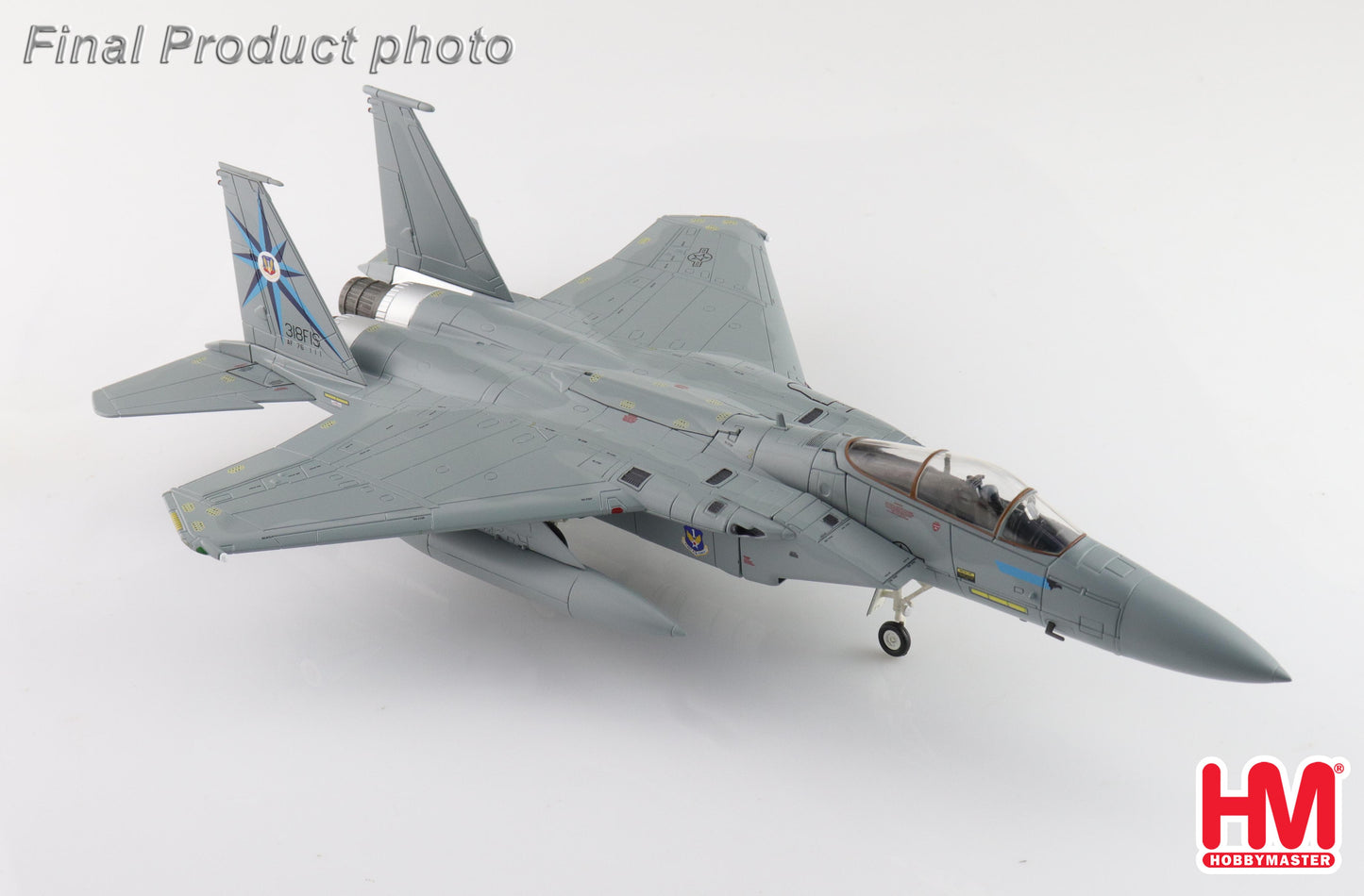 1/72 F-15A Eagle 76-0111 318th FIS USAF (with ASM-135 Missile)