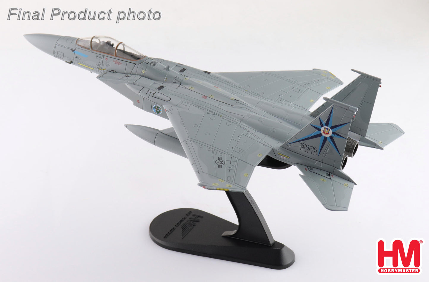 1/72 F-15A Eagle 76-0111 318th FIS USAF (with ASM-135 Missile)