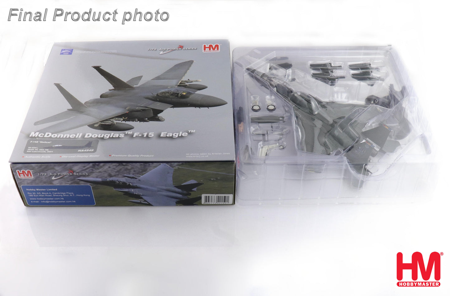 1/72 F-15E "Hellcat" 96-0201 494th FS 48th FW RAF Lakenheath 2024
