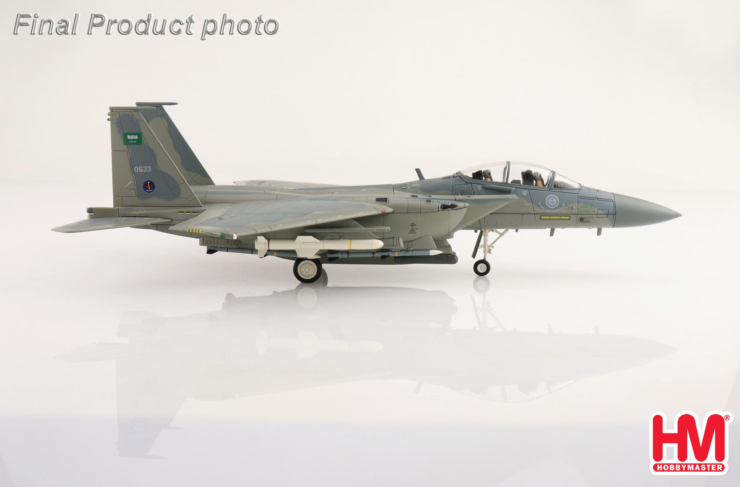 1/72 F-15SA (Saudi Advanced) 0633 Royal Saudi Air Force 2022 (with AGM-84 Harpoon Missiles)