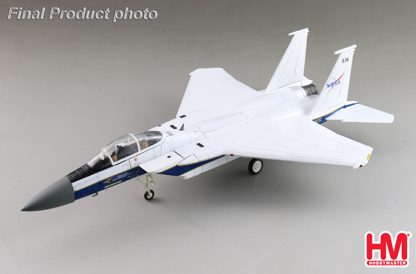 1/72 F-15B "NASA" 836 Edwards AFB Airshow 2022 (with 1x AIM-54 Missile)