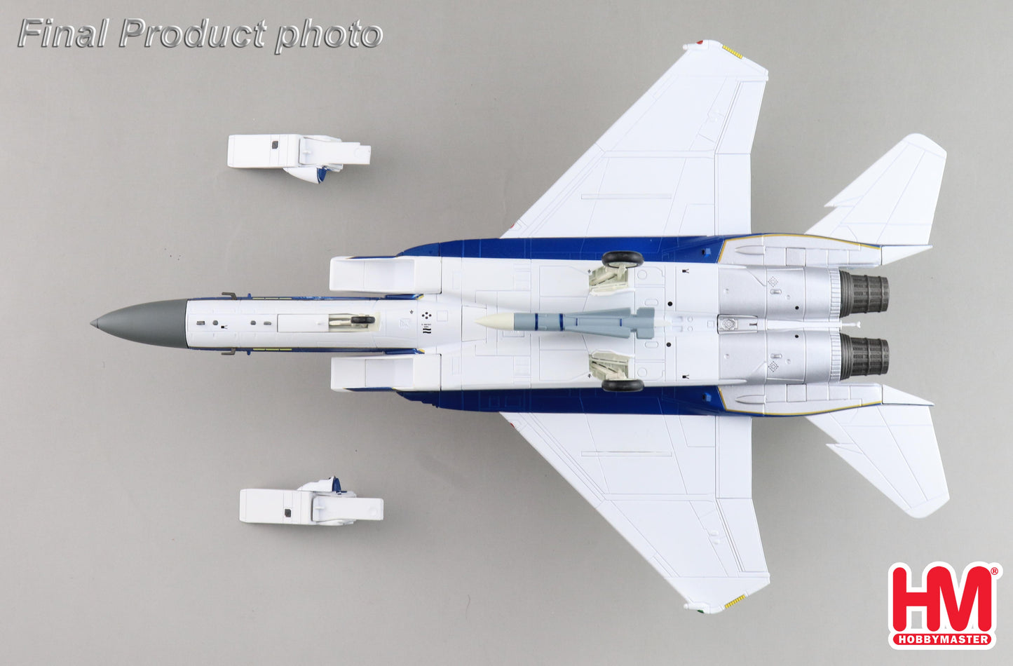 1/72 F-15B "NASA" 836 Edwards AFB Airshow 2022 (with 1x AIM-54 Missile)