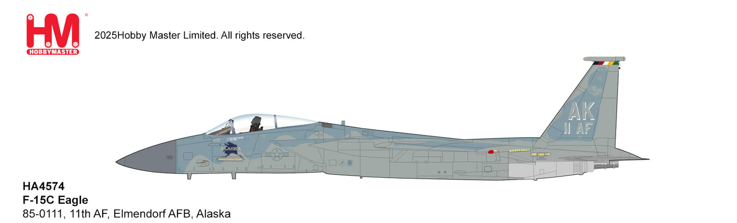 1/72 F-15C Eagle 85-0111 11th AF Elmendorf AFB Alaska