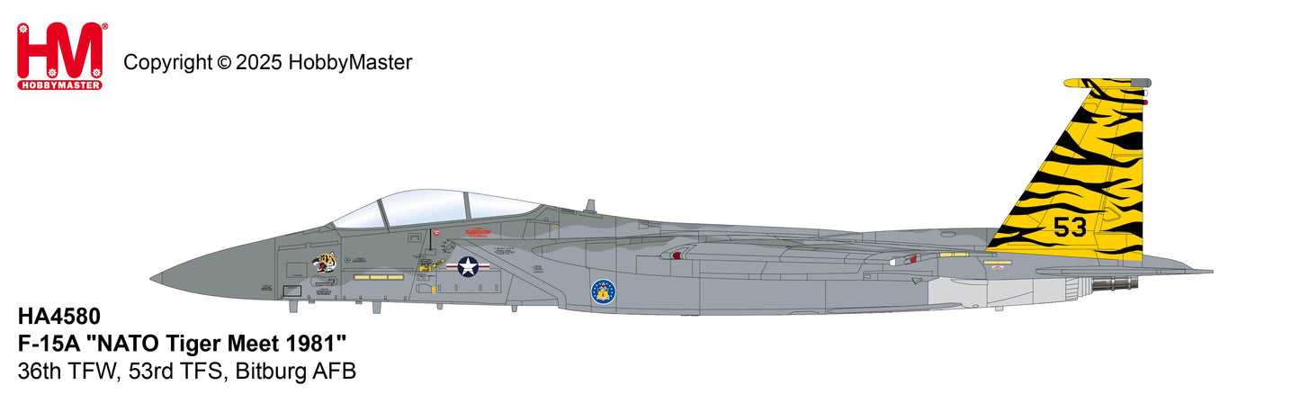 1/72 F-15A "NATO Tiger Meet 1981" 36th TFW 53rd TFS Bitburg AFB