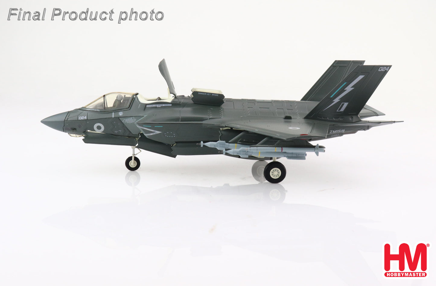 1/72 F-35B Lightning II ZM158 617 Sqn. RAF March 2022 "Beast Mode"