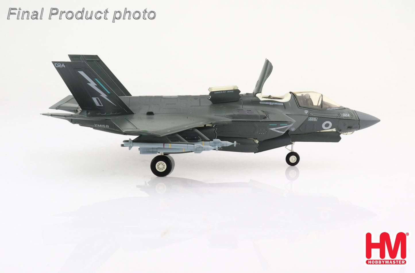 1/72 F-35B Lightning II ZM158 617 Sqn. RAF March 2022 "Beast Mode"