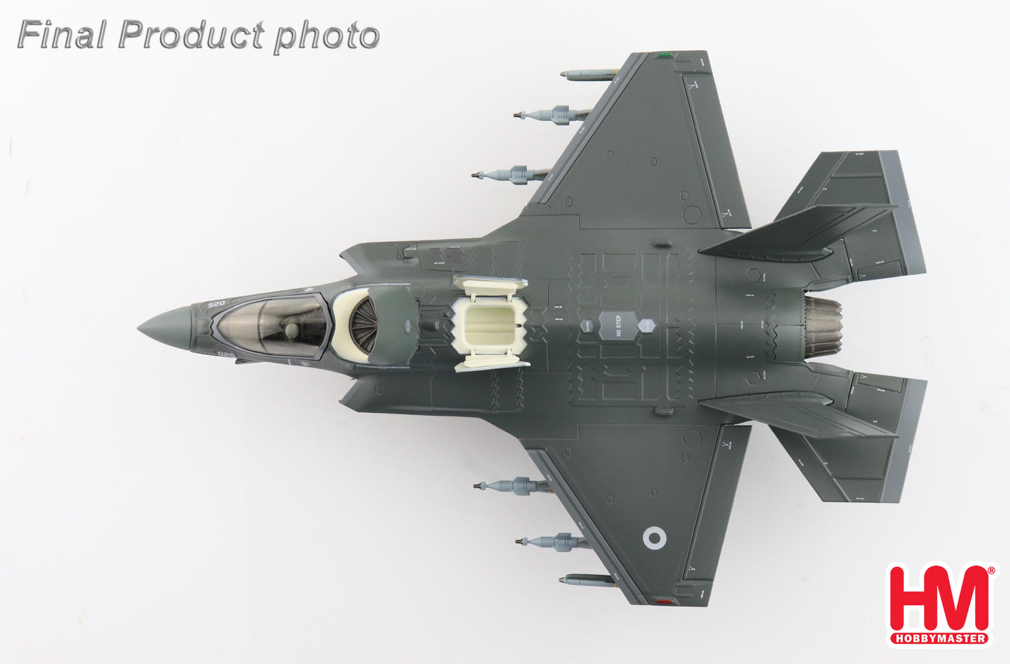 1/72 F-35B Lightning II "Operation Achillean" ZM159/025 617 Sqn. HMS Queen Elizabeth Nov 2022 (Beast Mode)