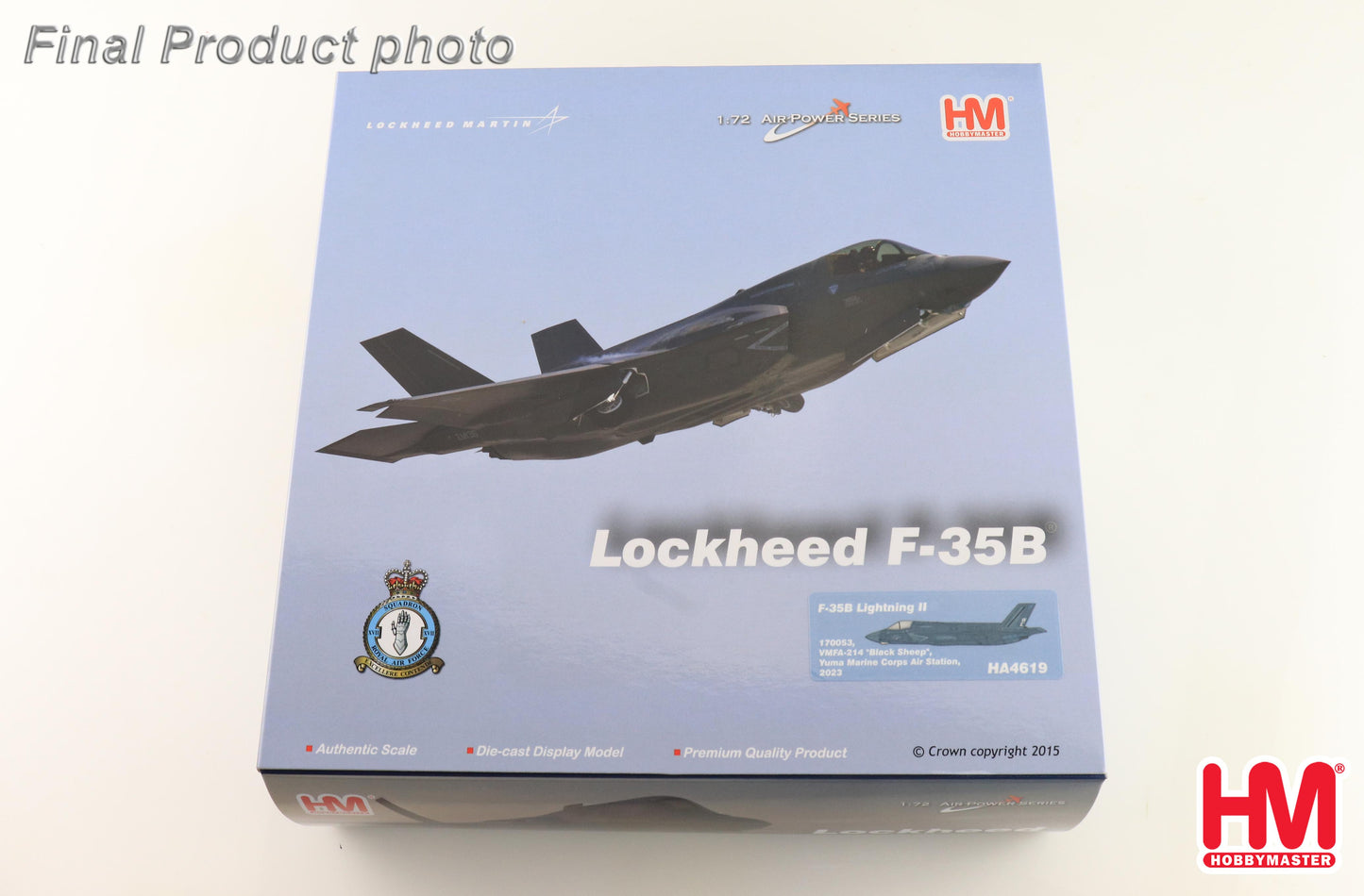1/72 F-35B Lightning II 170053 VMFA-214 "Black Sheep" Yuma Marine Corps Air Station 2023