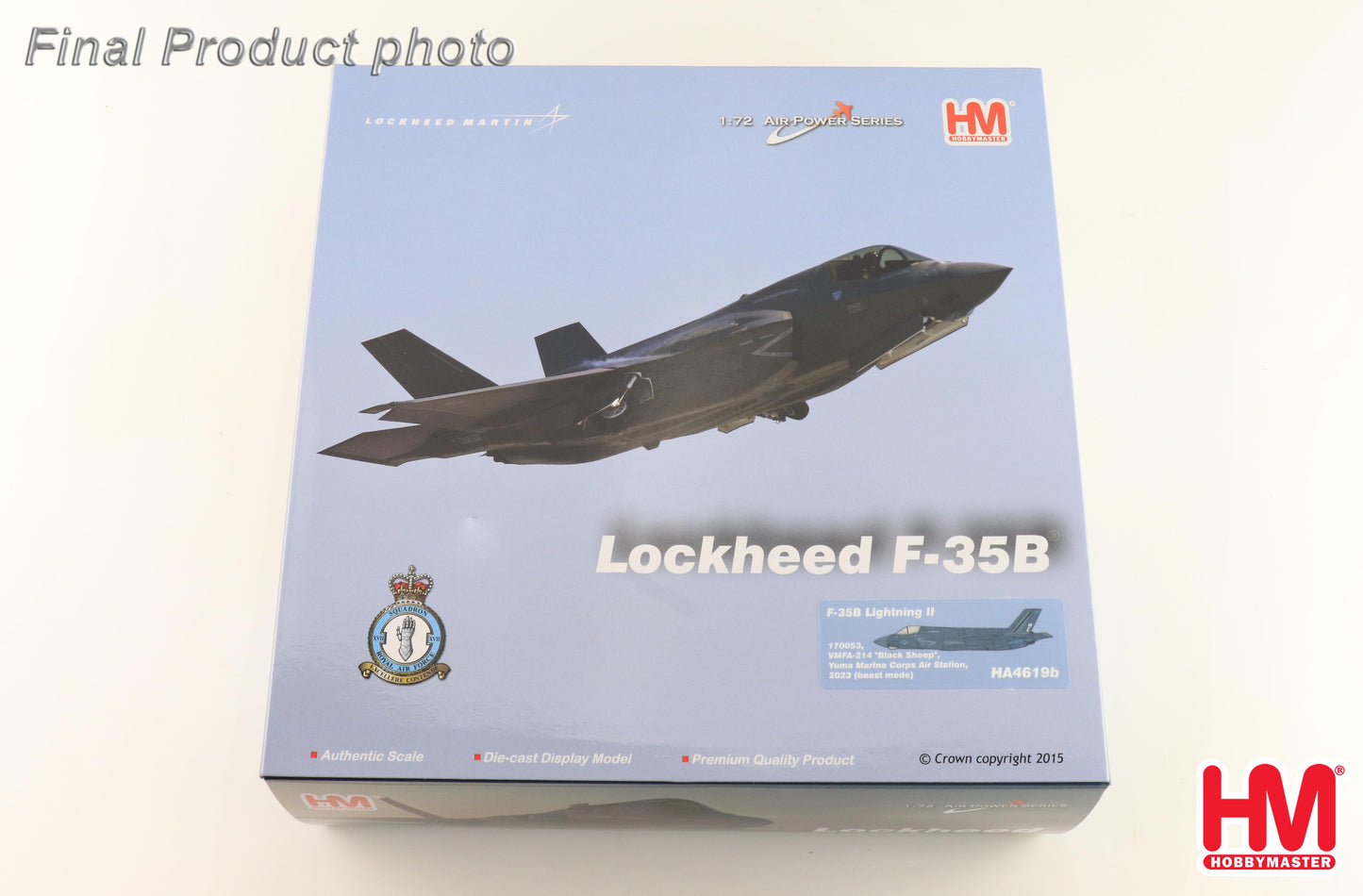 1/72 F-35B Lightning II 170053 VMFA-214 "Black Sheep" Yuma Marine Corps Air Station 2023 (Beast Mode)