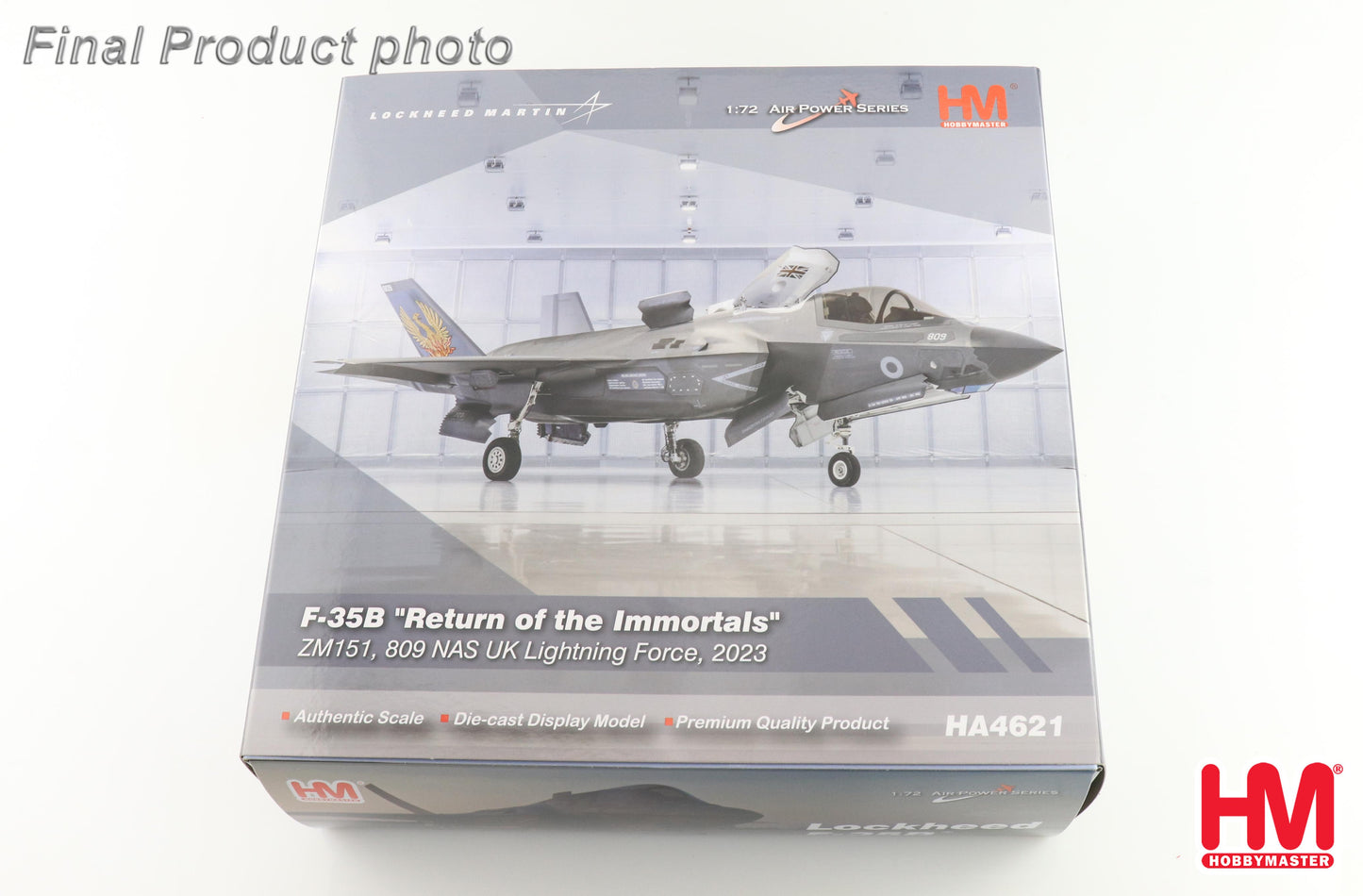 1/72 F-35B "Return of the Immortals" ZM-151 809 NAS "The Immortals" RAF 2023