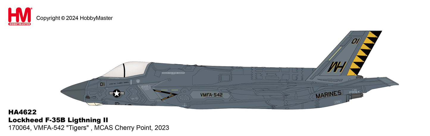 1/72 F-35B "Black Death" 170064 VMFA-542 "Tigers" MCAS Cherry Point 2023