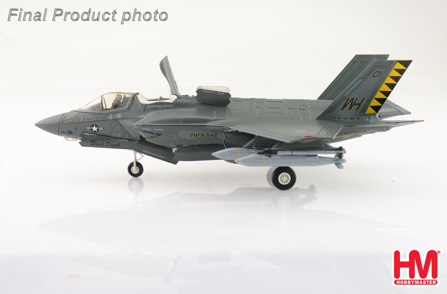 1/72 F-35B "Black Death" 170064 VMFA-542 "Tigers" MCAS Cherry Point 2023 (Beast Mode)
