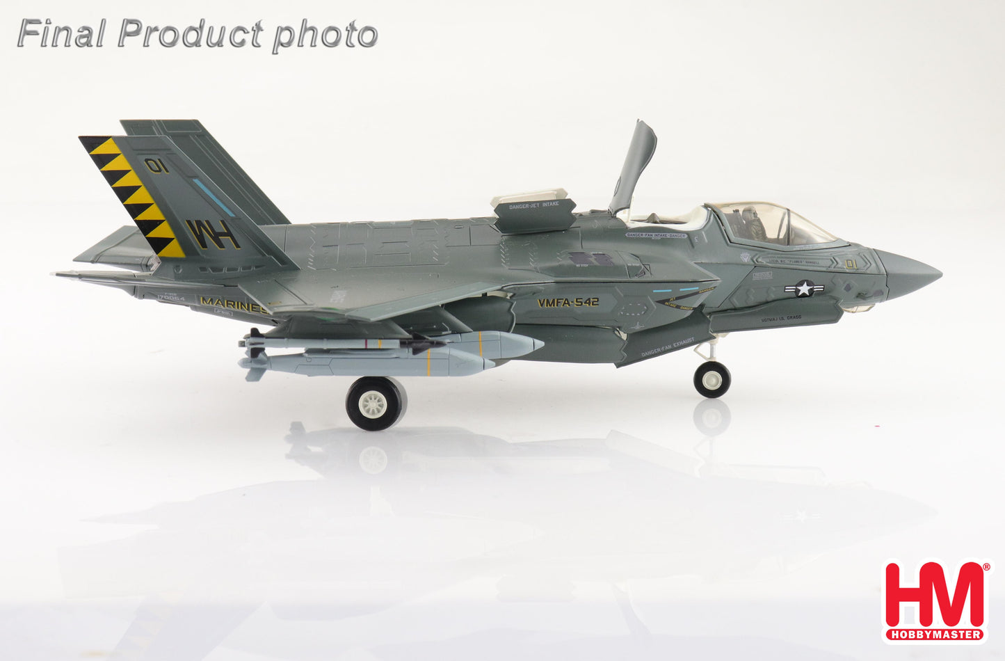 1/72 F-35B "Black Death" 170064 VMFA-542 "Tigers" MCAS Cherry Point 2023 (Beast Mode)