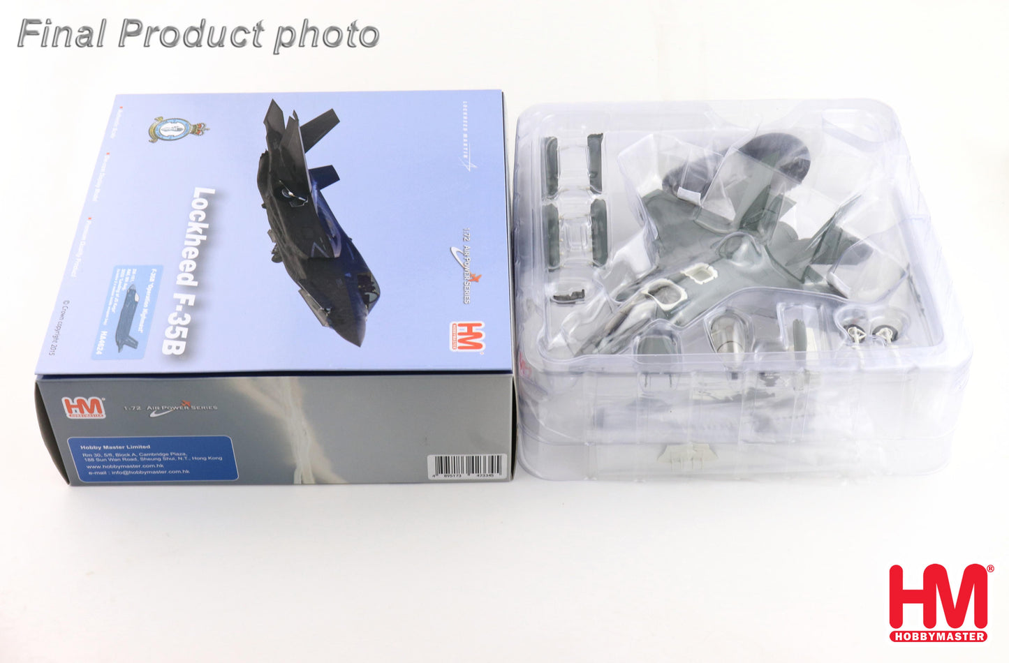 1/72 F-35B "Operation Highmast" ZM-161 RAF 8th Aug 2025 "Landing of JS Kaga" (with Extra 2 x Meteor Missiles Inside Weapon Bay)