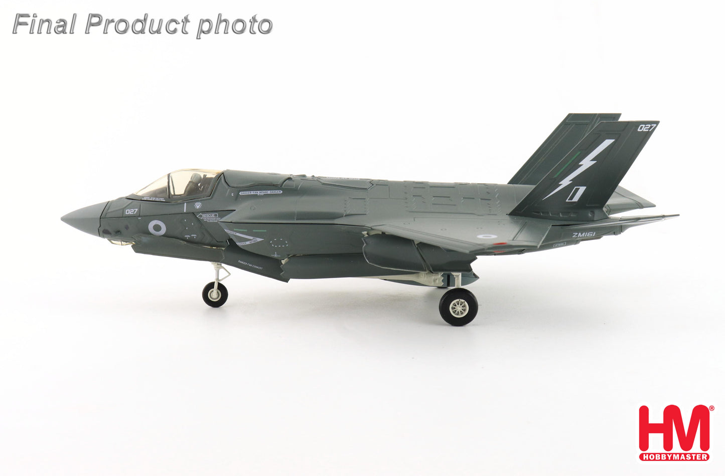 1/72 F-35B "Operation Highmast" ZM-161 RAF 8th Aug 2025 "Landing of JS Kaga" (with Extra 2 x Meteor Missiles Inside Weapon Bay)
