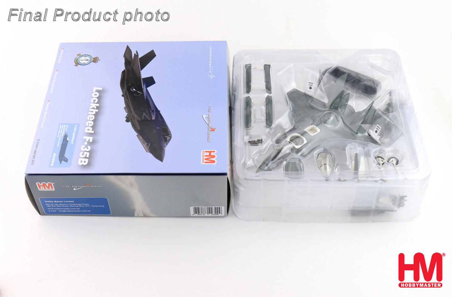 1/72 F-35B Lightning II ZM-161 Royal Air Force (Beast Mode 2 x Meteor Missiles Inside Weapon Bay)