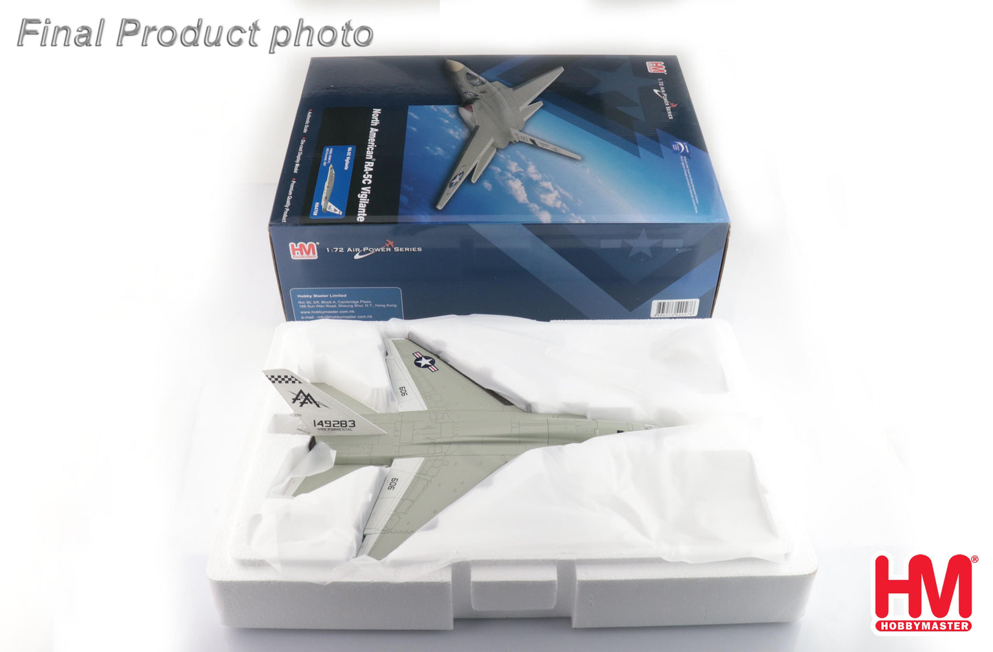 1/72 RA-5C Vigilante 149283 RVAH-11 USS Forrestal 1967