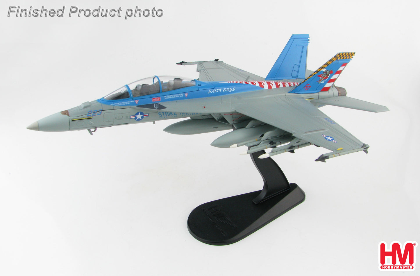 1/72 F/A-18F Super Hornet 165801 VX-23 "Salty Dogs" Naval Air Station Patuxent River 2016