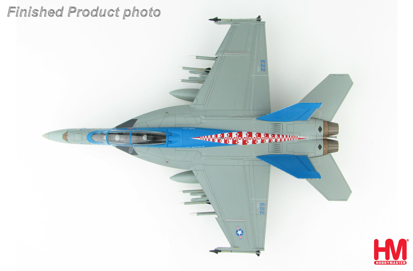 1/72 F/A-18F Super Hornet 165801 VX-23 "Salty Dogs" Naval Air Station Patuxent River 2016