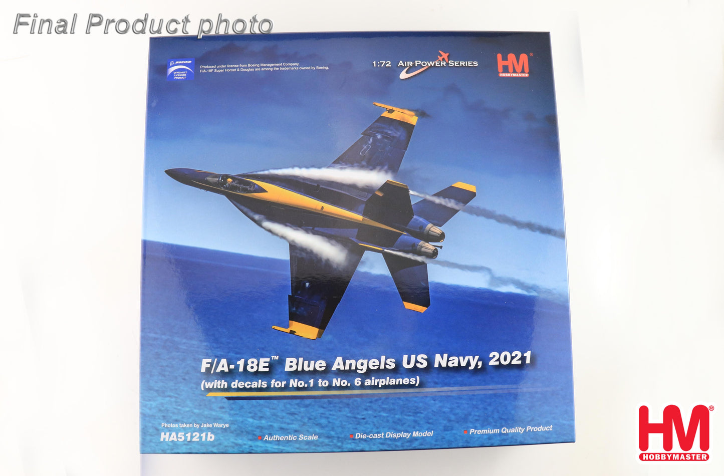 1/72 F/A-18E Blue Angels US Navy 2021 (with Decals for No.1 to No. 6 Airplanes)