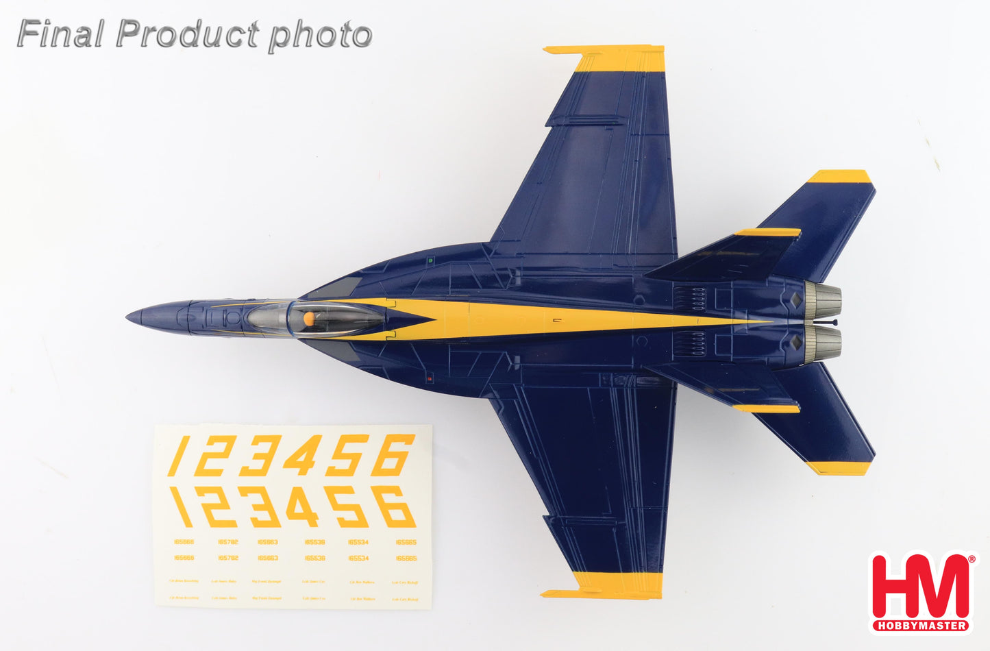 1/72 F/A-18E Blue Angels US Navy 2021 (with Decals for No.1 to No. 6 Airplanes)