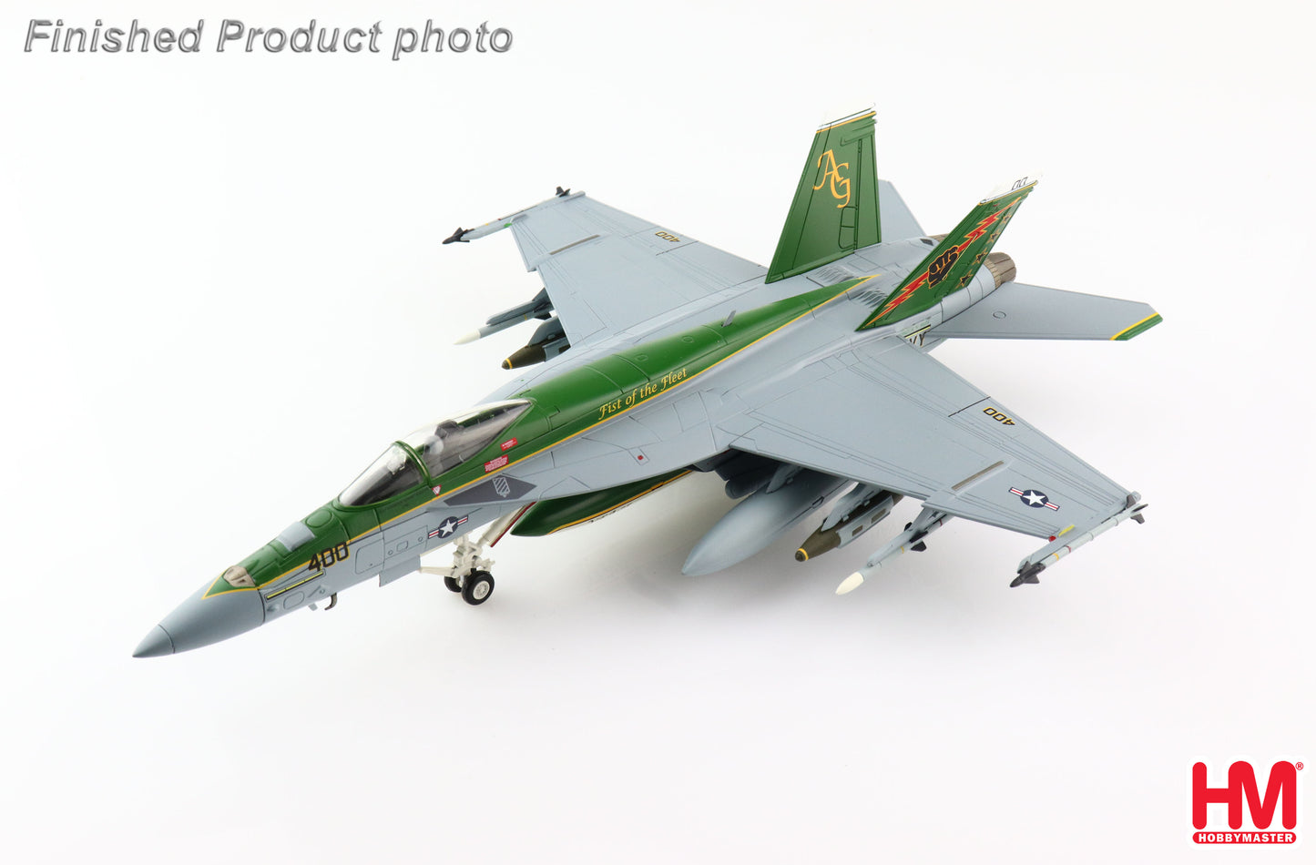1/72 F/A-18F Super Hornet AG400 #166959 VFA-25 Fist of the Fleet US Navy Naval Air Station Lemoore 2020