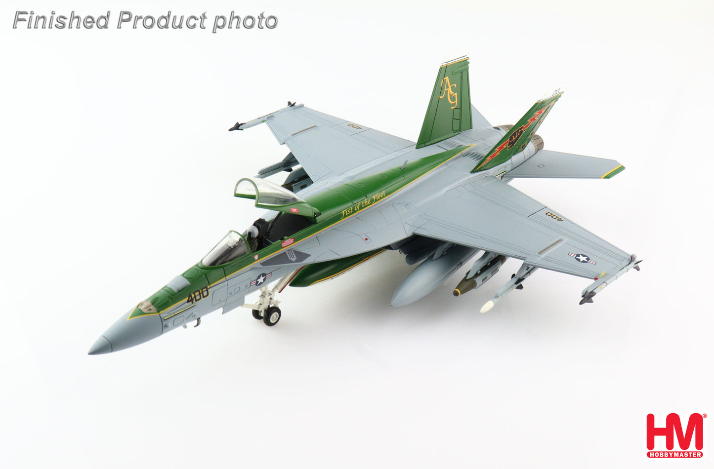 1/72 F/A-18F Super Hornet AG400 #166959 VFA-25 Fist of the Fleet US Navy Naval Air Station Lemoore 2020