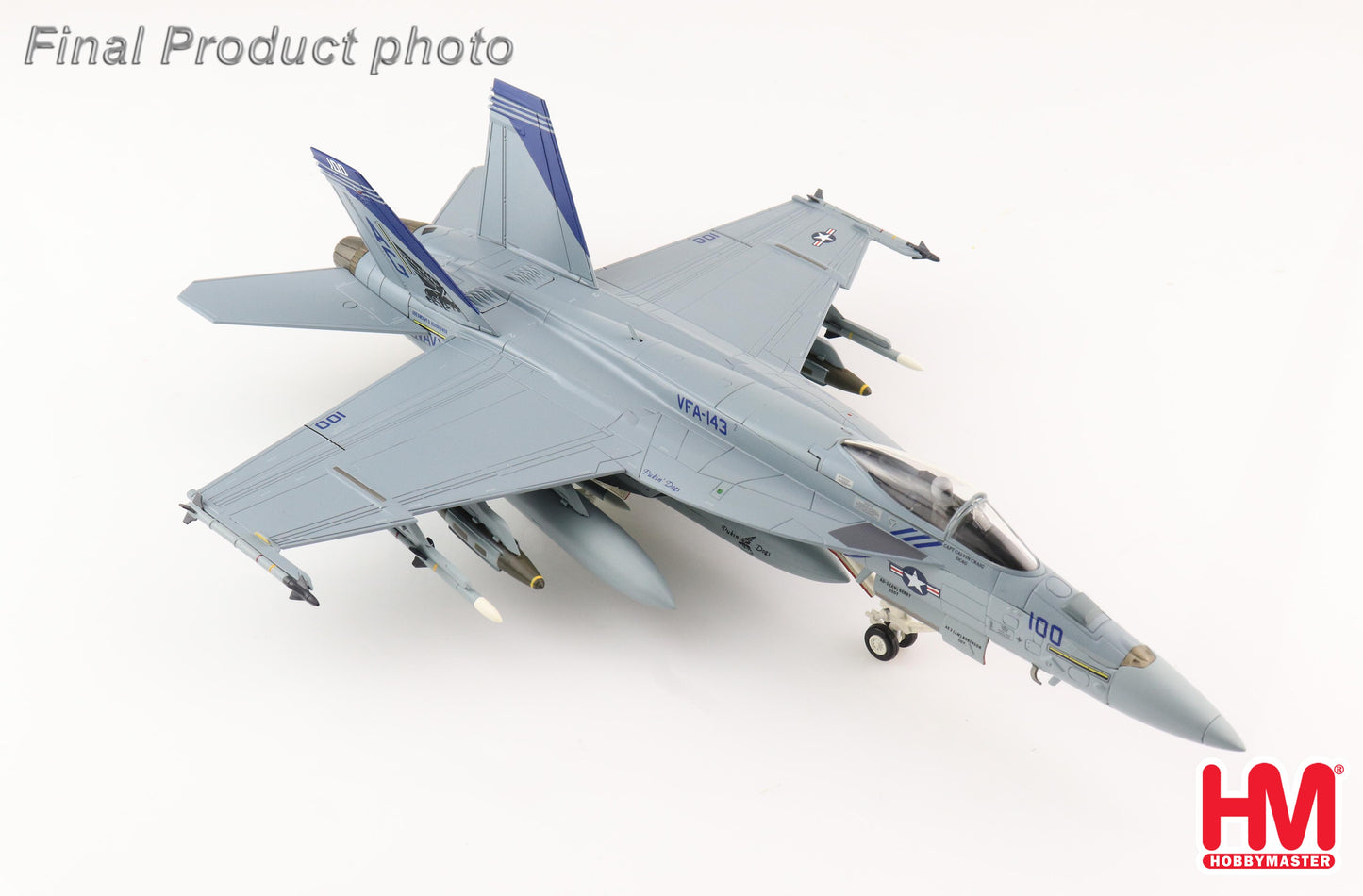 1/72 F/A-18E Super Hornet 166608 flown by Capt Scott Stearney VFA-143 "Pukin Dogs" 2009