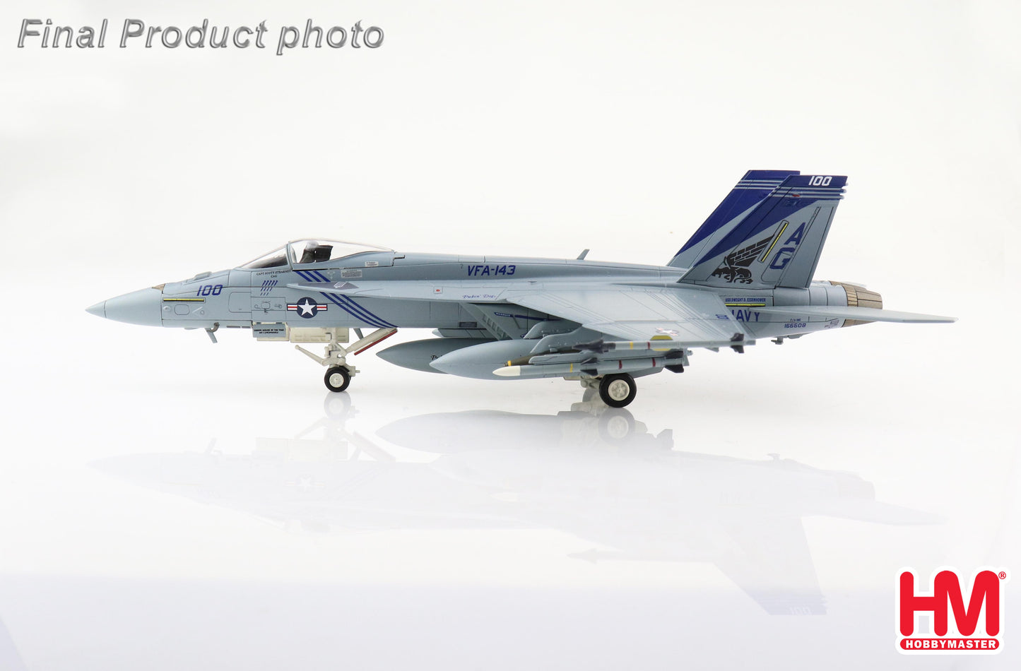1/72 F/A-18E Super Hornet 166608 flown by Capt Scott Stearney VFA-143 "Pukin Dogs" 2009