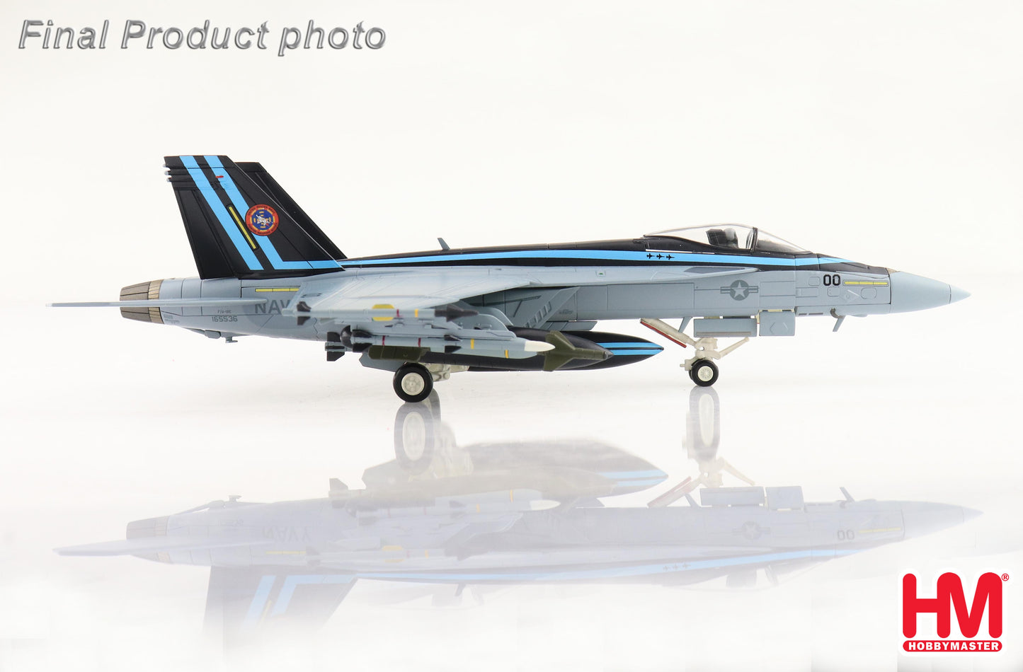 1/72 F/A-18E Super Hornet "Top Gun" 165536 US Navy. NAS Fallon 2020 (with Extra 2 x GBU-24)