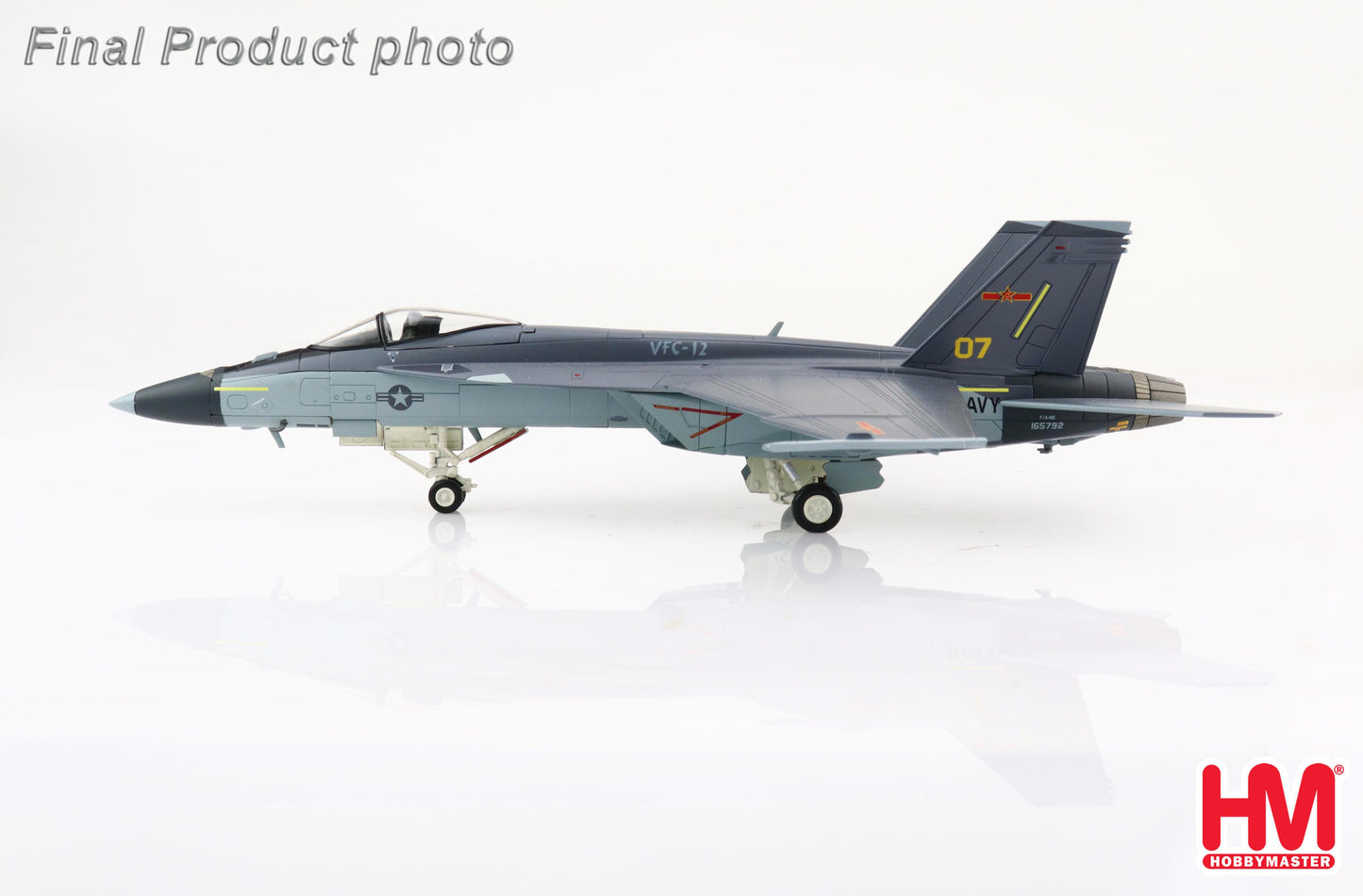 1/72 F/A-18E Super Hornet 07/165792 VFC-12 US NAVY NAS Oceana June 2021