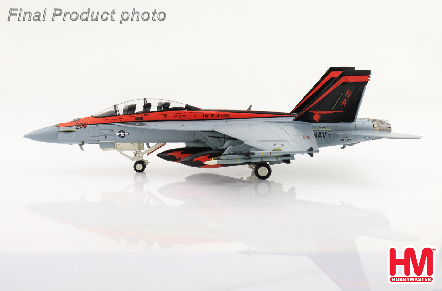 1/72 F/A-18F Super Hornet 168929 VFA-94 "Mighty Shrikes" USS Nimitz 2021