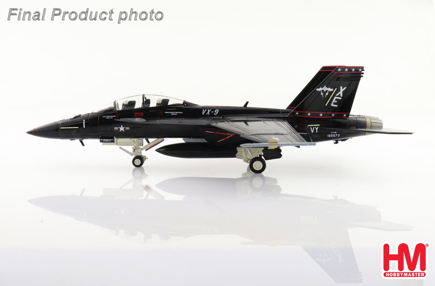 1/72 F/A-18F "Vandy I" 166673 VX-9 US Navy March 2023 (Unarmed Version)