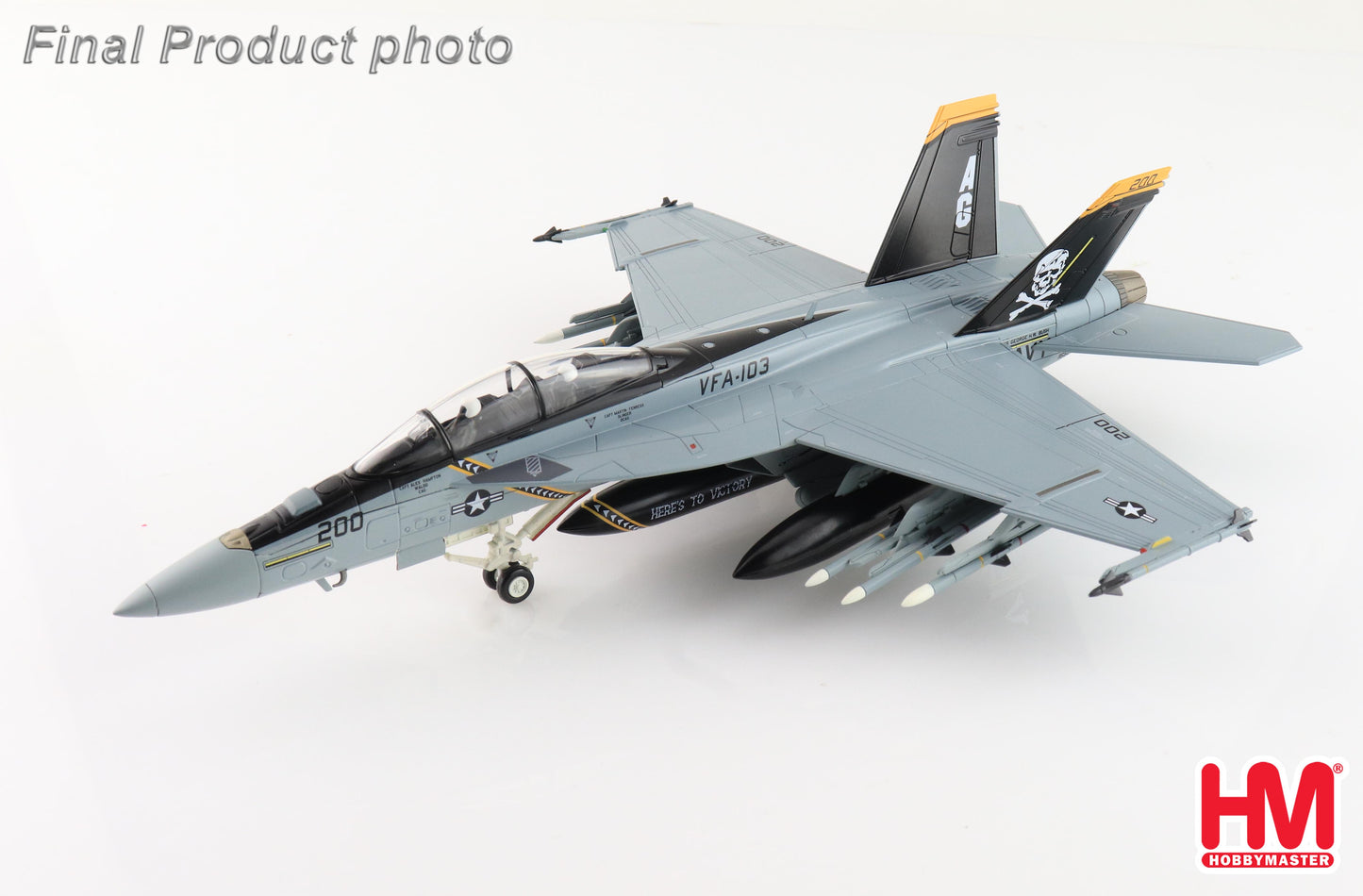 1/72 F/A-18F Super Hornet 200/166629 VFA-103 USS George H. W. Bush April 2023