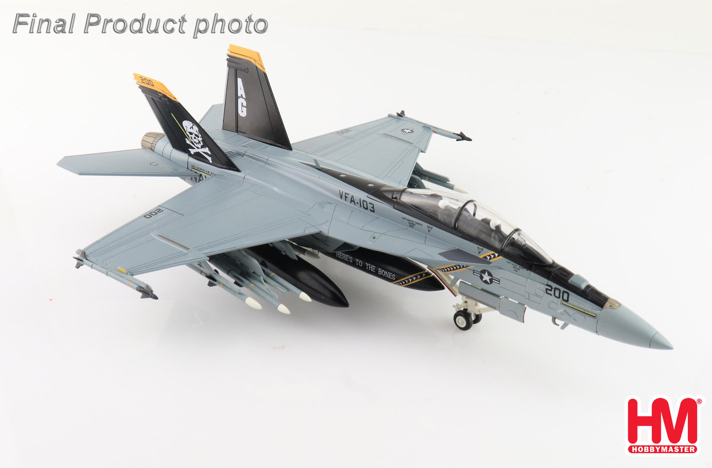1/72 F/A-18F Super Hornet 200/166629 VFA-103 USS George H. W. Bush April 2023